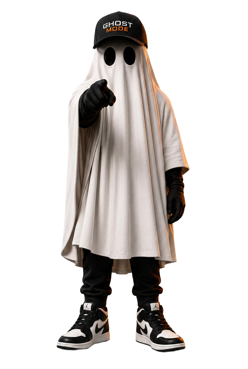 Ghost Mode mascot